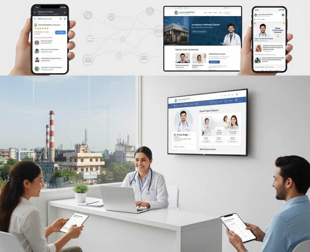 How Digital Marketing Can Help Doctors and Clinics in Jamshedpur Get More Patients Online
