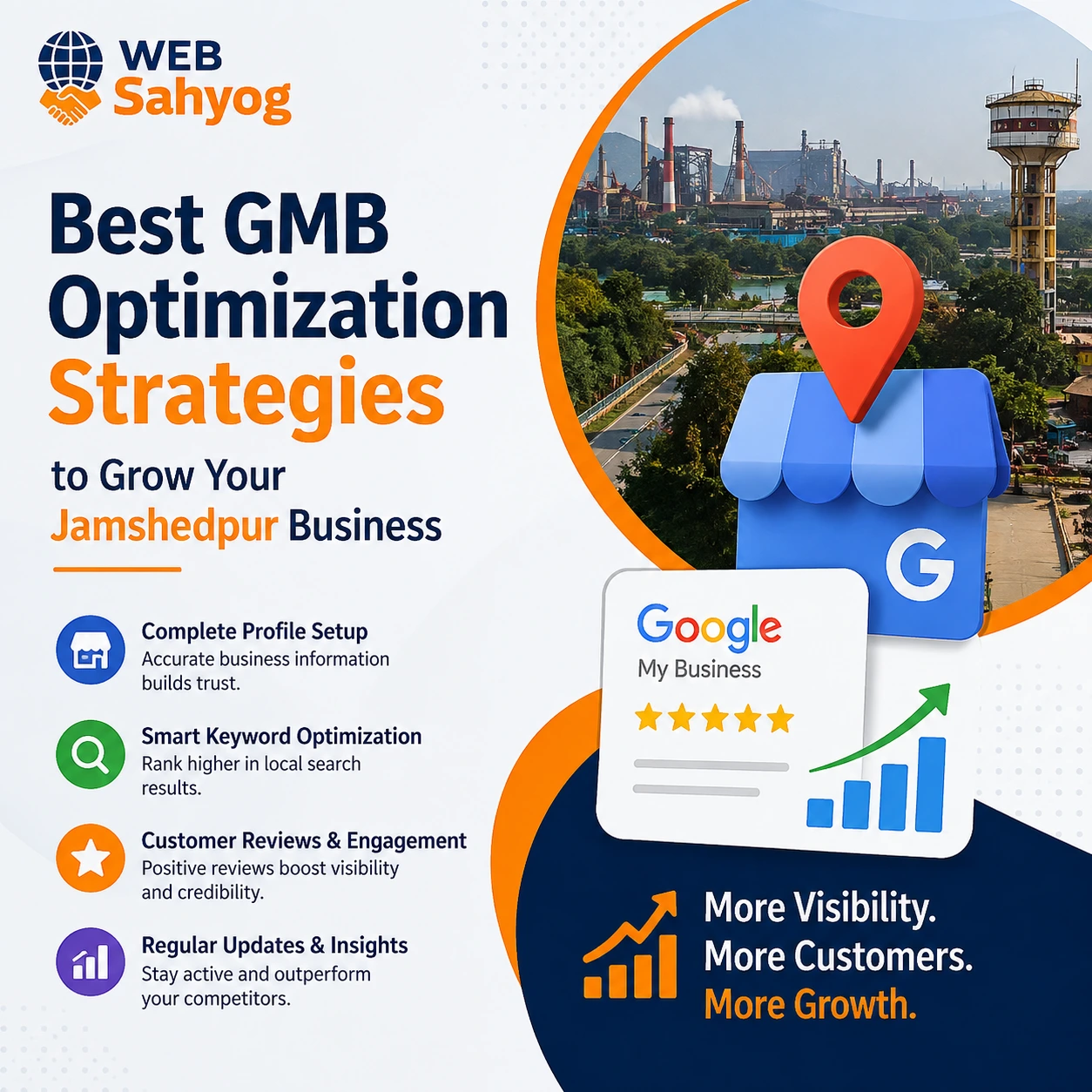 Best GMB Optimization Strategies to Grow Your Jamshedpur Business