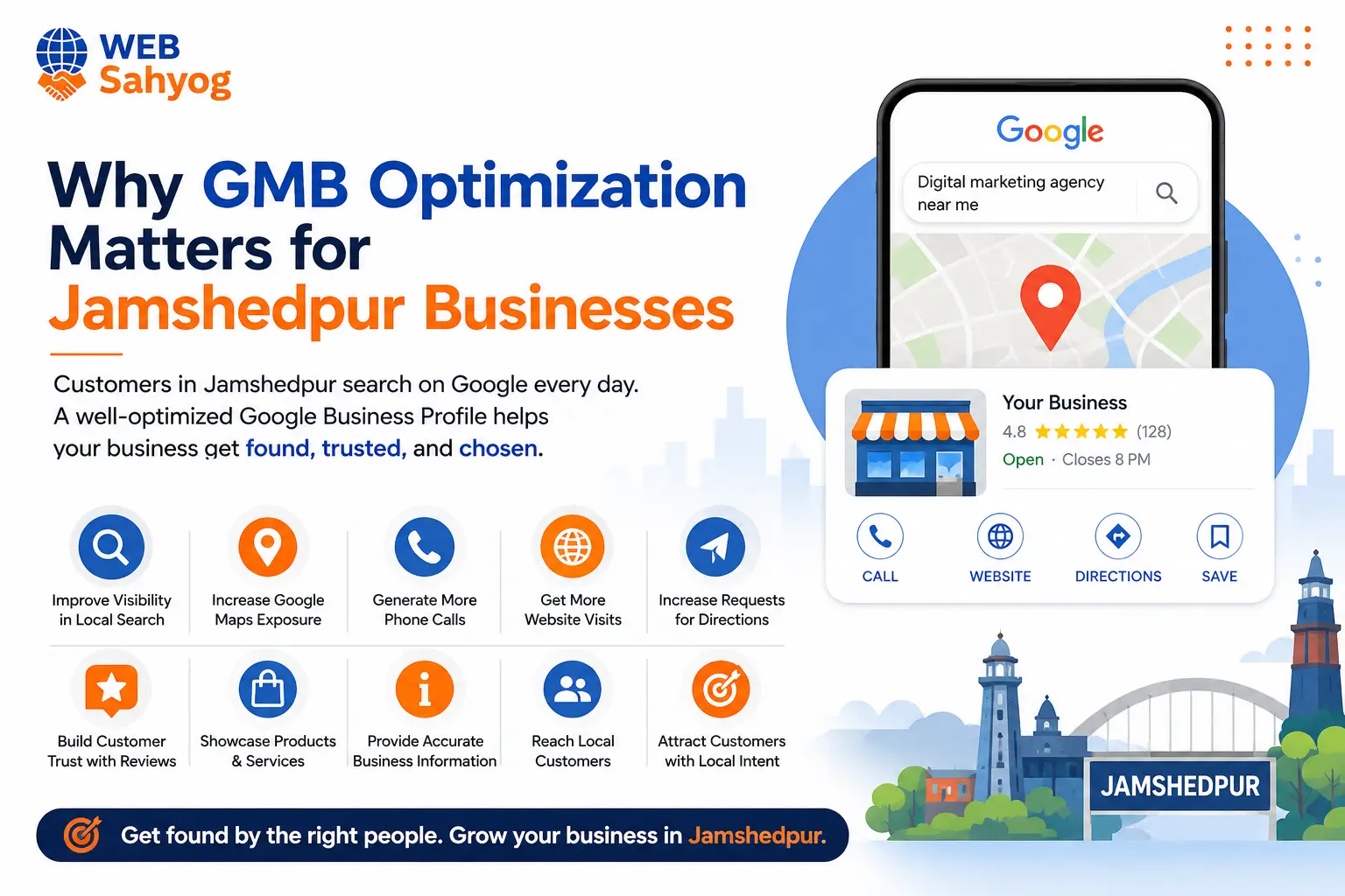 GMB optimization services in Jamshedpur
