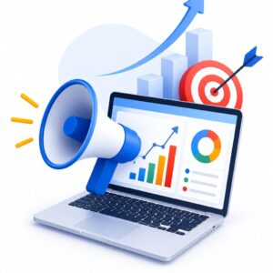 Digital Marketing Servises laptop
