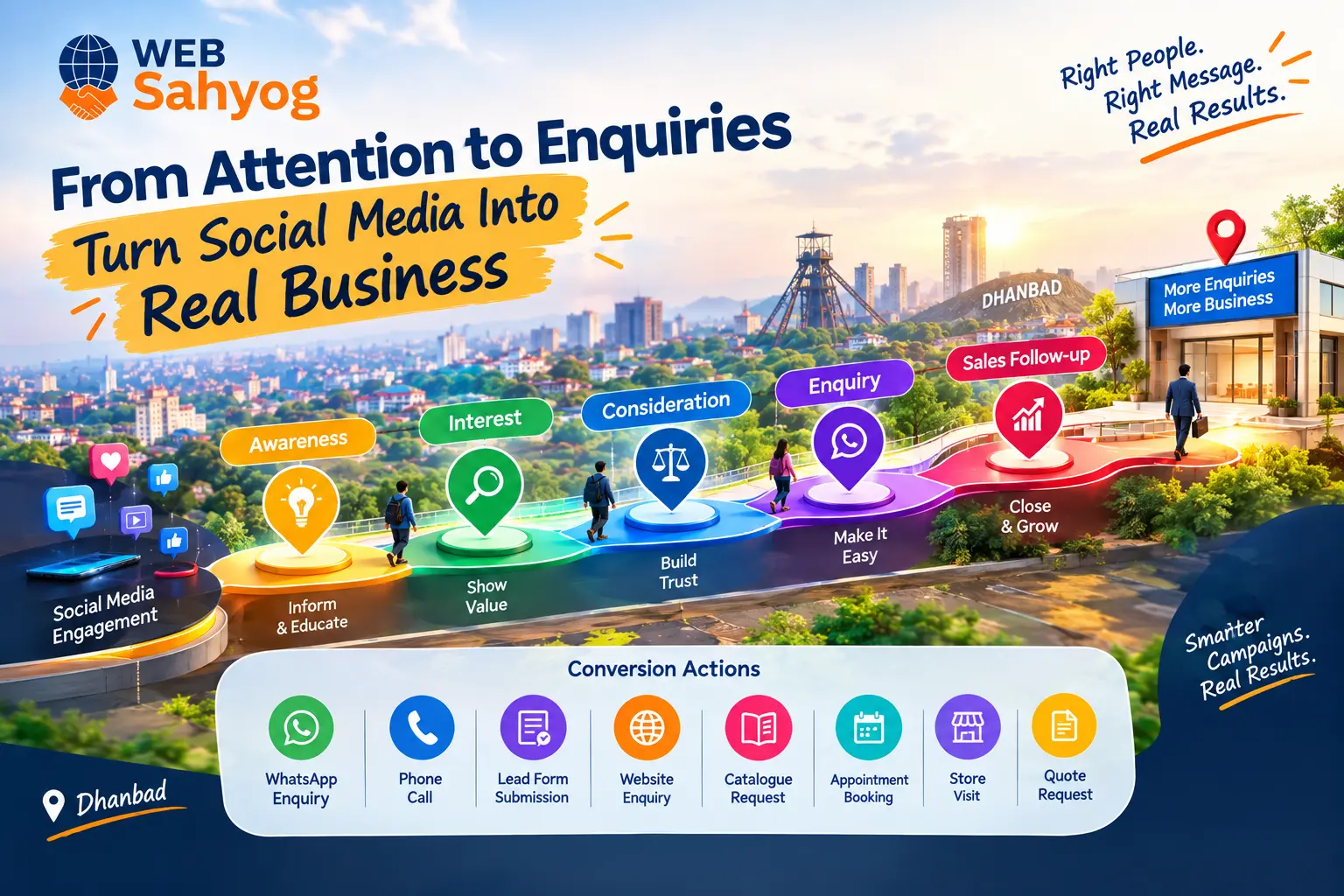 Fix the Gap Between Attention and Enquiries With Conversion-Focused Campaigns