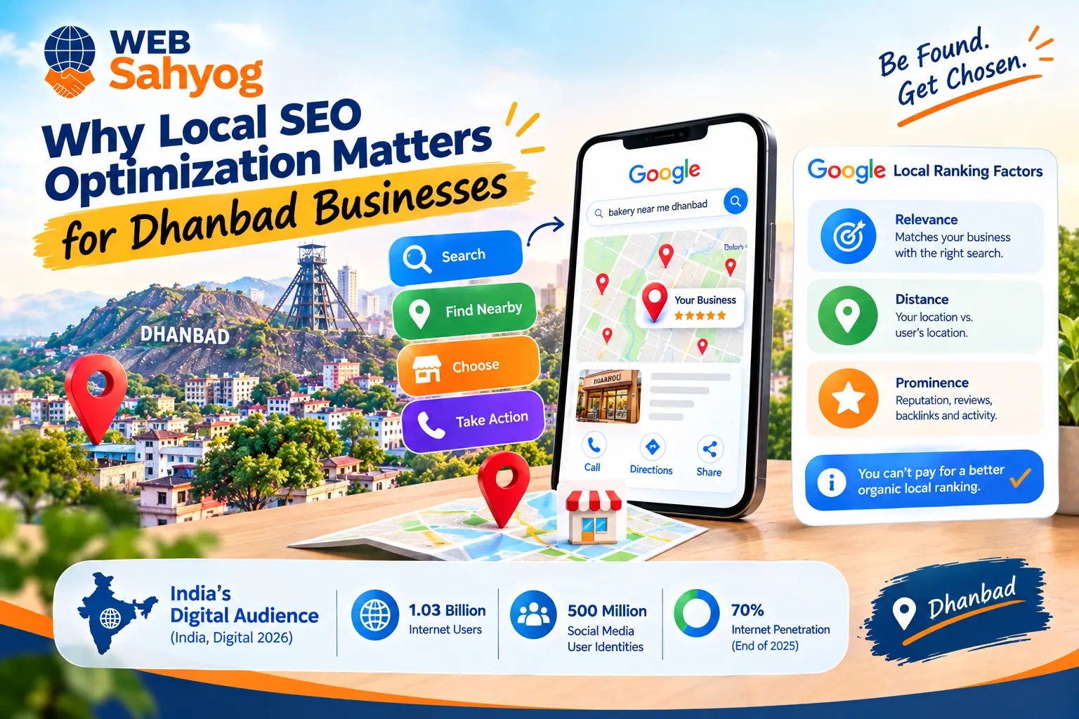 Why Local SEO Optimization services in Dhanbad Matters for Dhanbad Businesses