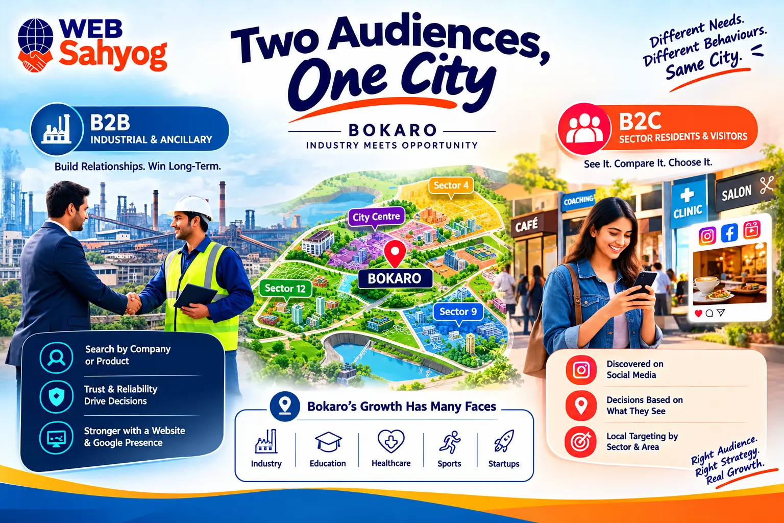 Two Audiences, One City