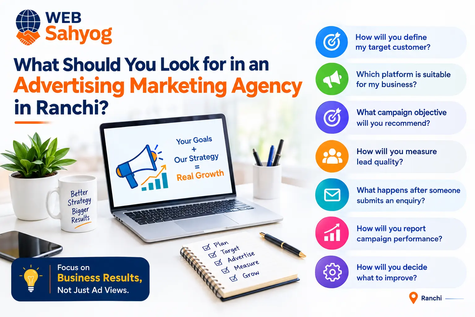 How Web Sahyog Can Support a Lead-Focused Advertising Strategy