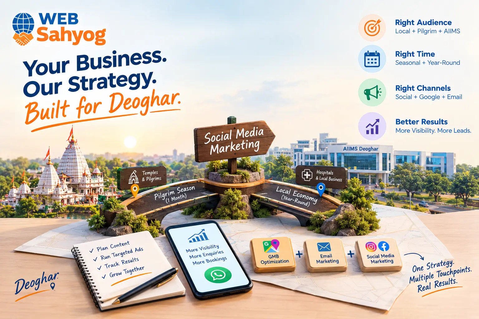 Social Media Marketing Services in Deoghar