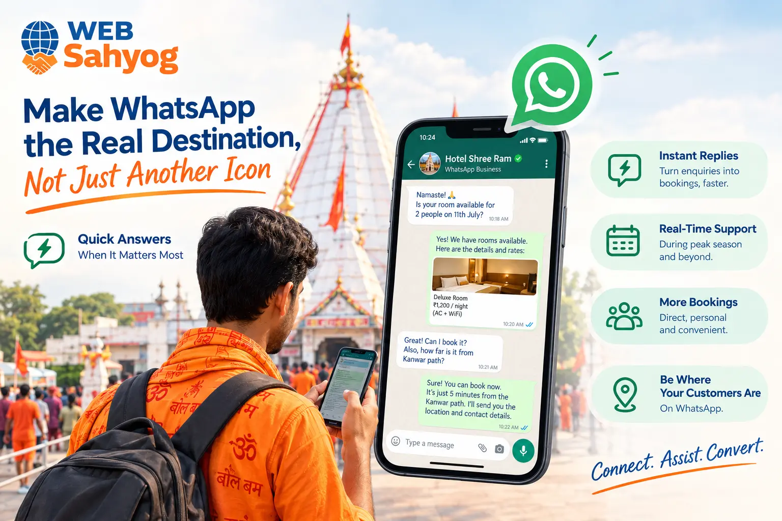 Make WhatsApp the Real Destination, Not Just Another Icon